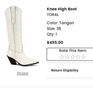 Toral Knee High Boot
